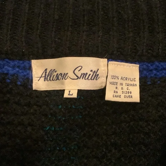 Allison Smith button up plaid sweater - Picture 4 of 6